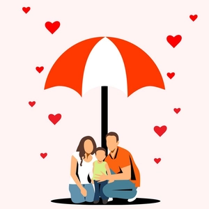 Happy Parents' Day Vector