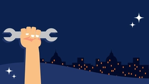 Labor Day Plain Background