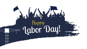 Labor Day White Background