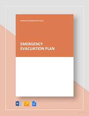 Emergency Evacuation Plan Template