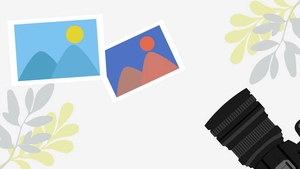 Happy World Photography Day Background