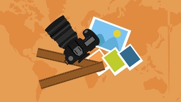 Free World Photography Day Clipart Background Template to Edit Online