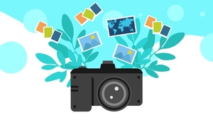 World Photography Day Image Background