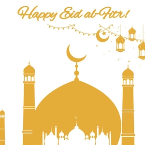Eid al-Fitr Flat Design Vector