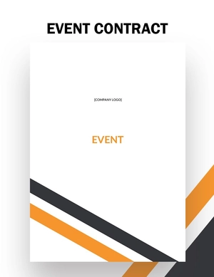 Event Contract Template Event Contract Template