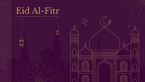 Eid al-Fitr Banner Background