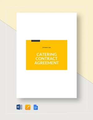 Catering Contract Agreement Template