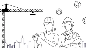 Labour Day Drawing Background