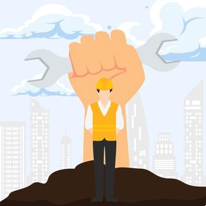 Labour Day Drawing Vector