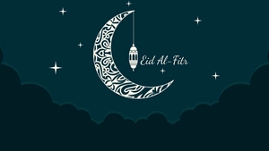 Eid al-Fitr Dark Background