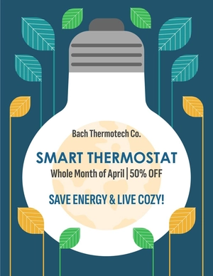 Earth Day Advertising Flyer