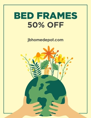 Blank Earth Day Flyer