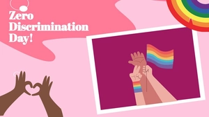 Zero Discrimination Day Photo Background