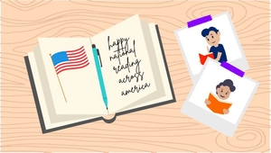 National Read Across America Day Image Background