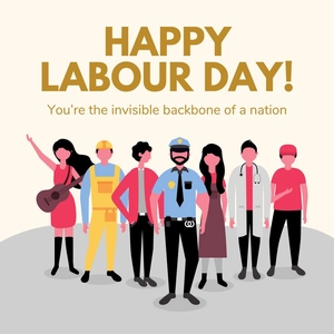 Labour Day Whatsapp Post