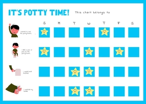 Potty Star Chart