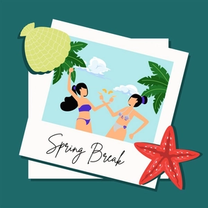 Spring Break Image Clipart