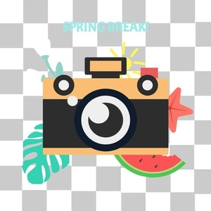 Spring Break Icons