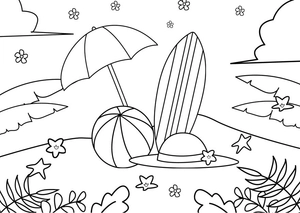 Spring Break Drawing