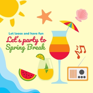 Spring Break Linkedin Post