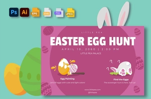 Easter Egg Hunt Banner