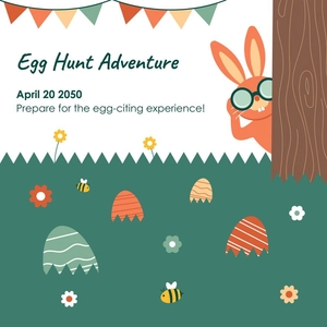 Easter Egg Hunt Linkedin Post