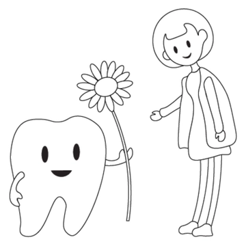Free National Dentist's Day Drawing Clipart Template to Edit Online