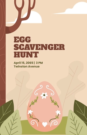 Easter Egg Hunt Poster