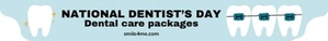 National Dentist's Day Website Banner