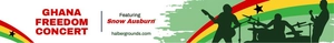 Ghana Independence Day Website Banner