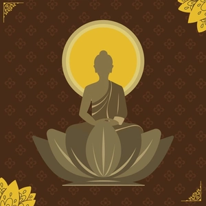 Makha Bucha Vector