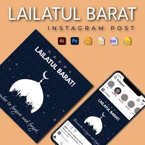 Lailatul Barat Instagram Post