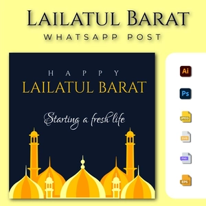 Lailatul Barat Whatsapp Post