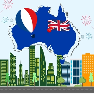 Canberra Day Cartoon Vector