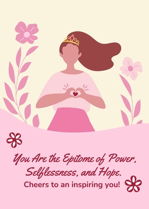 Women Inspiring Greeting Card