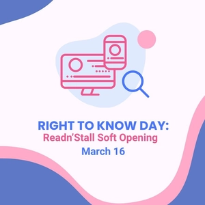 Freedom of Information Day Flyer Vector