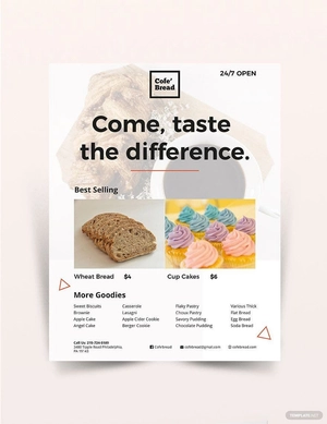 Bakery Flyer Template