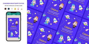 Children Whatsapp Status