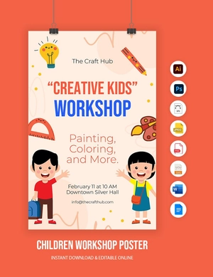 Children Workshop Poster