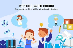 Children Uplifting Linkedin Post