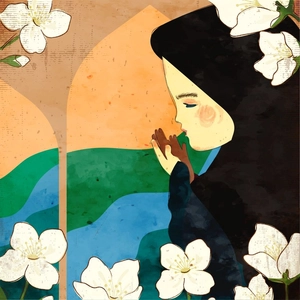 Prayer Vintage Clipart