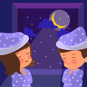 Prayer Cartoon Clipart
