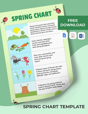 Spring Chart Template