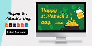 Happy St. Patrick's Day Banner