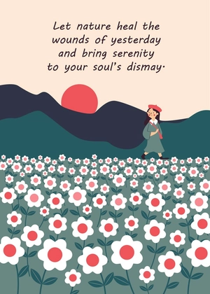 Nature Greeting Card