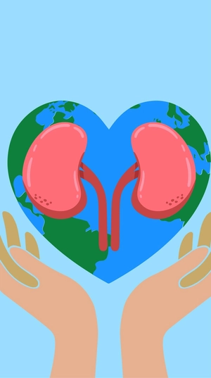 World Kidney Day iPhone Background
