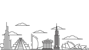 Canberra Day Drawing Background