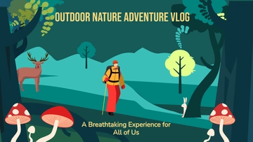 Free Nature Youtube Thumbnail Cover Template to Edit Online