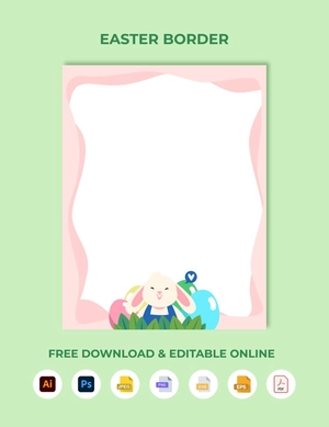 Easter Border