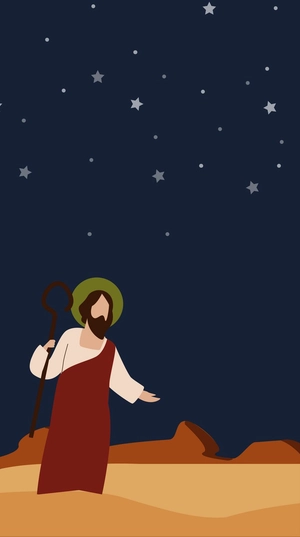 Saint Joseph's Day iPhone Background